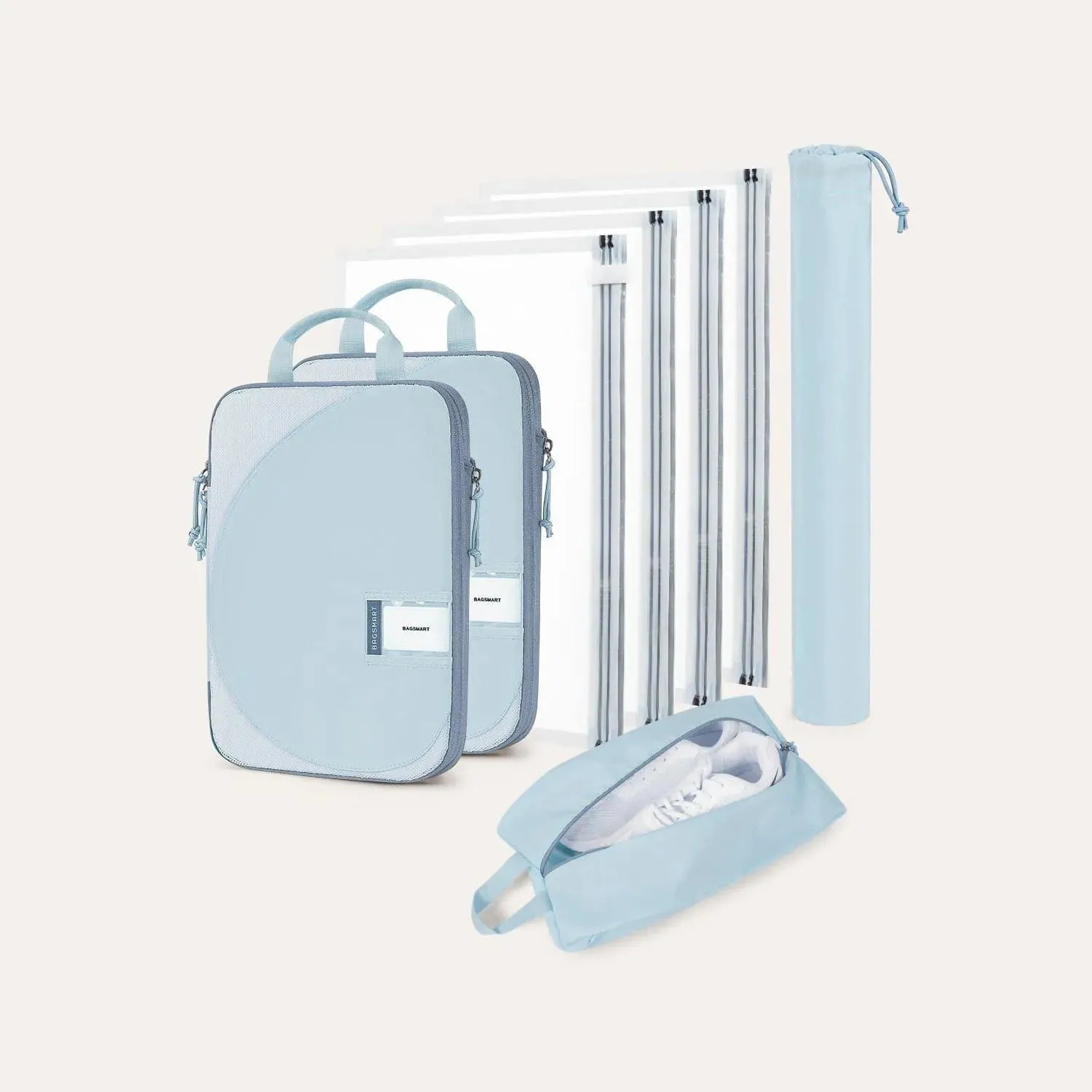 8 PCS Compression Packing Cubes