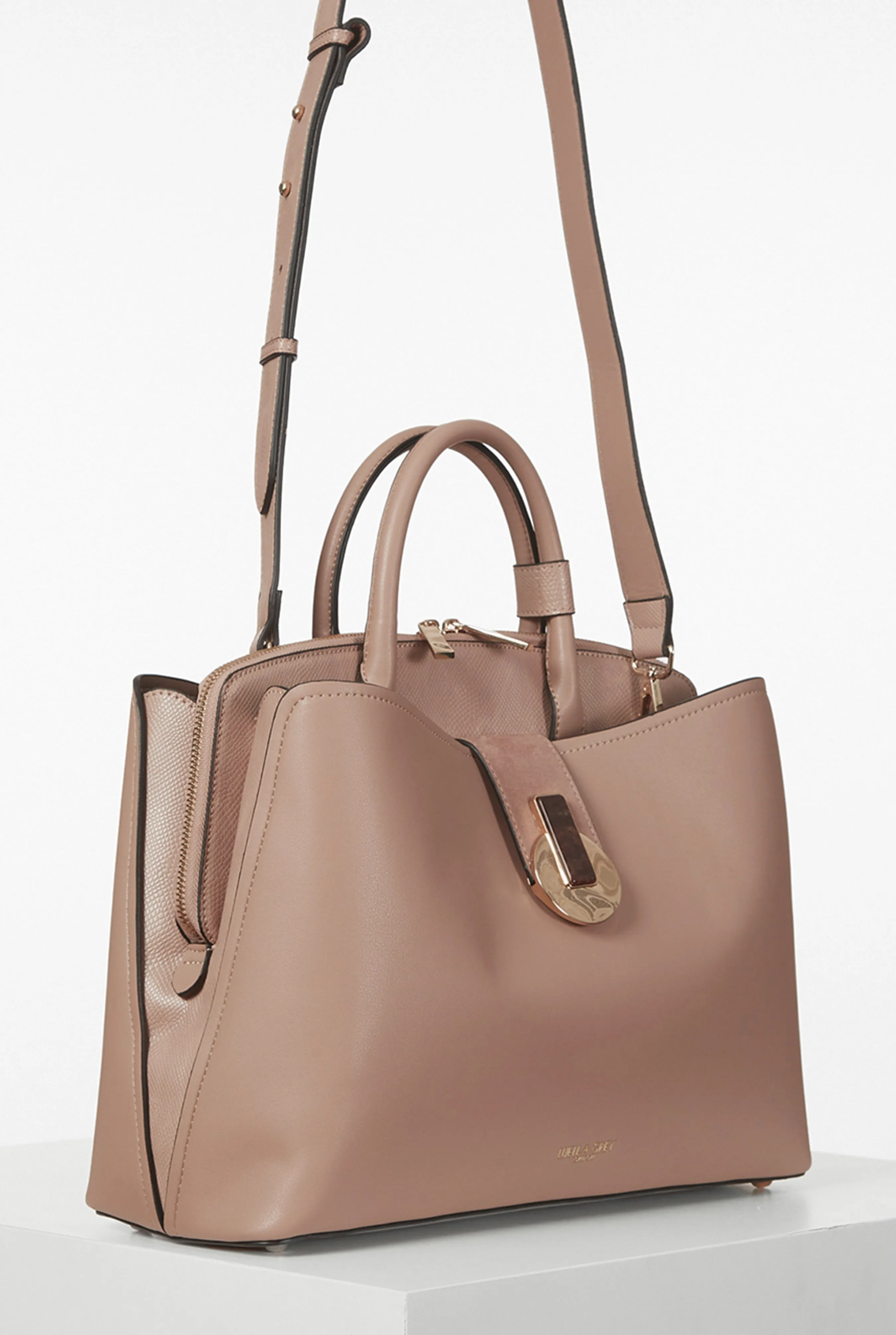 Annabella Mocha Laptop Work Tote