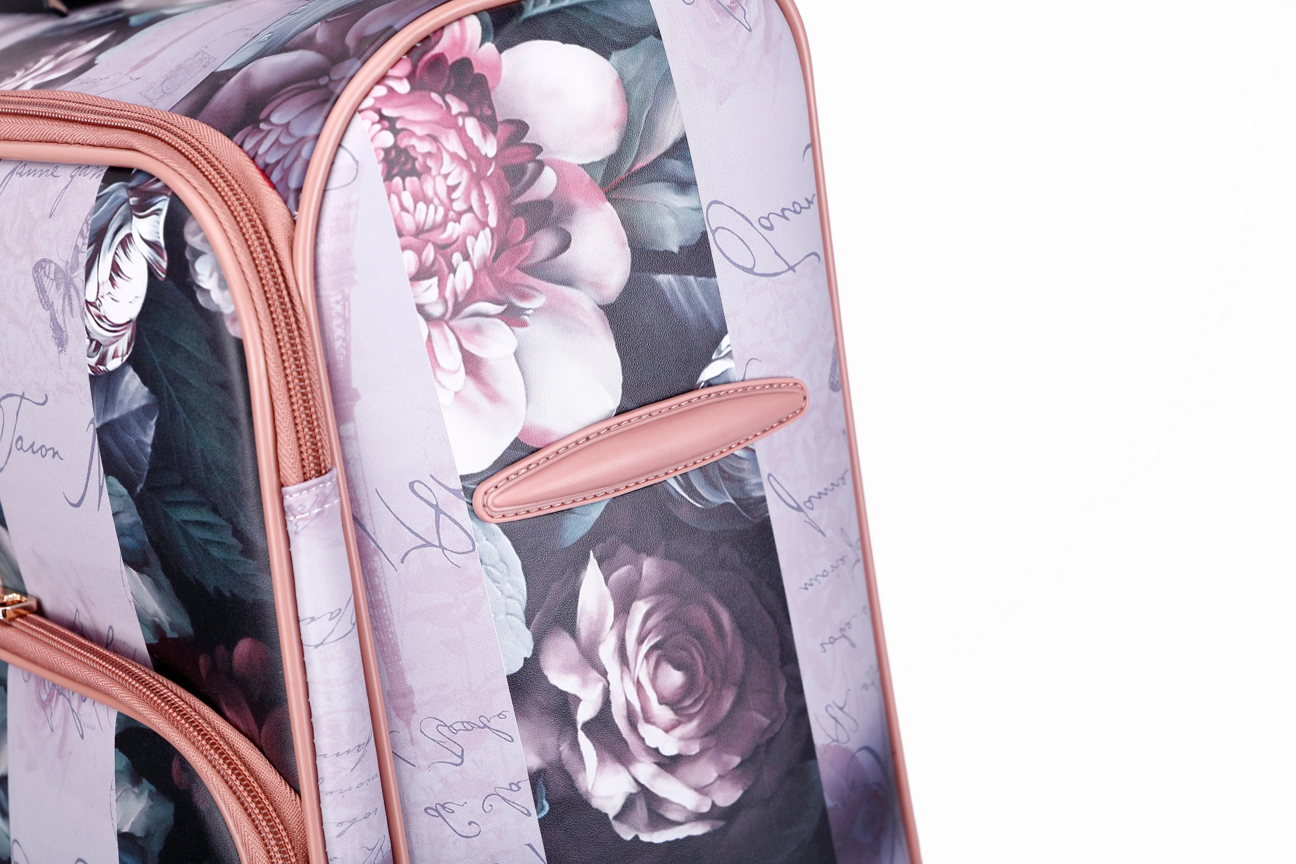 Arosa  Elegant Floral Spinner Luggage