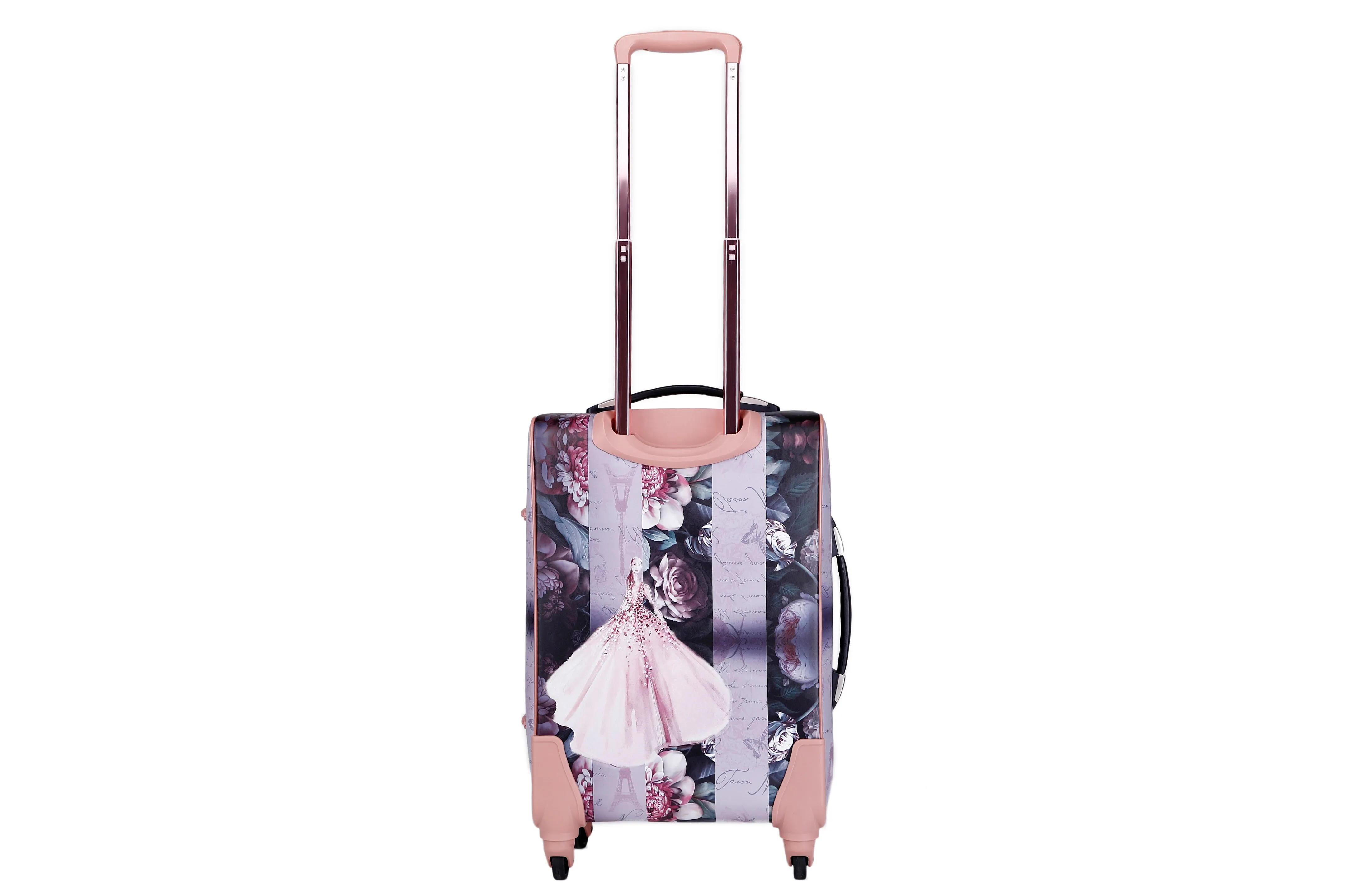 Arosa  Elegant Floral Spinner Luggage