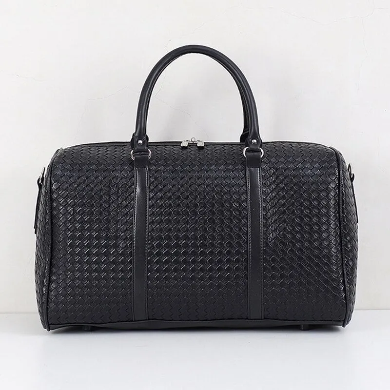 Avalanche Crazy Horse Leather Vintage Travel Bag Mens overnight bag