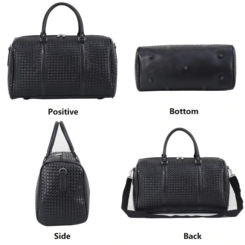 Avalanche Crazy Horse Leather Vintage Travel Bag Mens overnight bag
