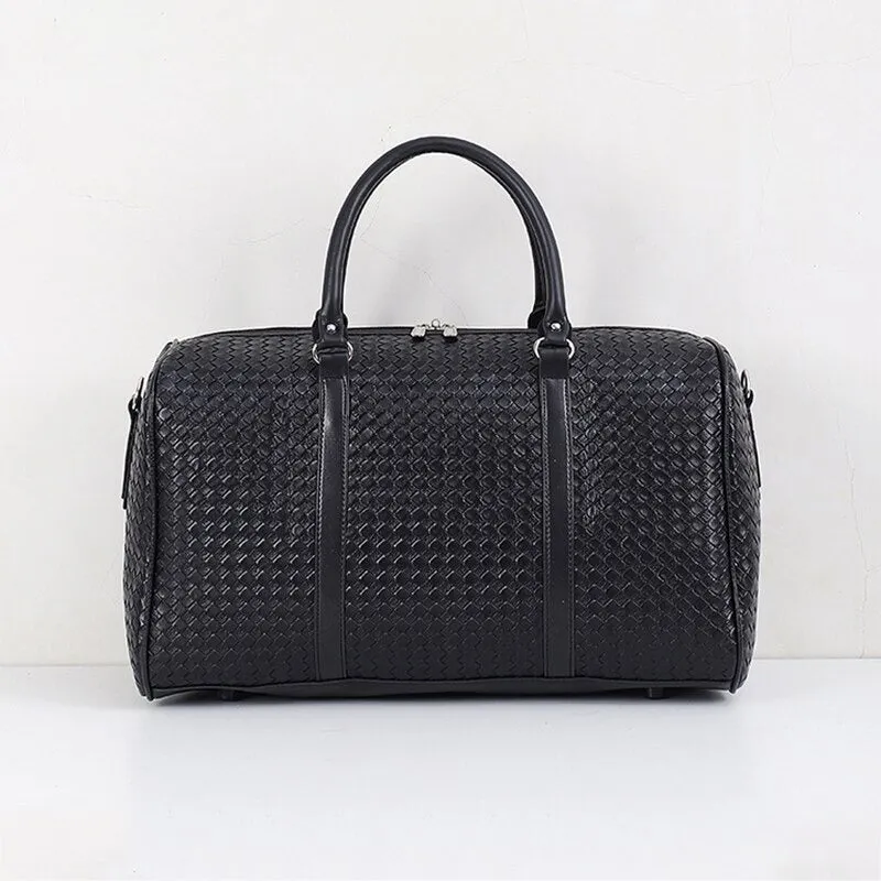 Avalanche Crazy Horse Leather Vintage Travel Bag Mens overnight bag