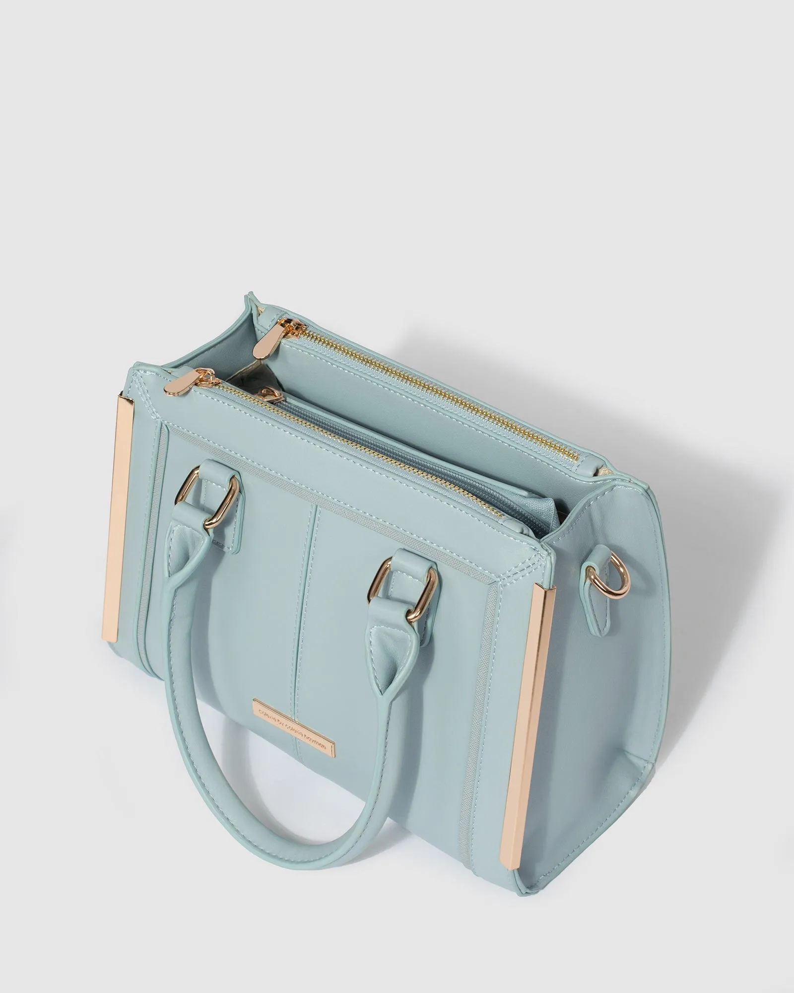 Blue Stef Panel Mini Bag
