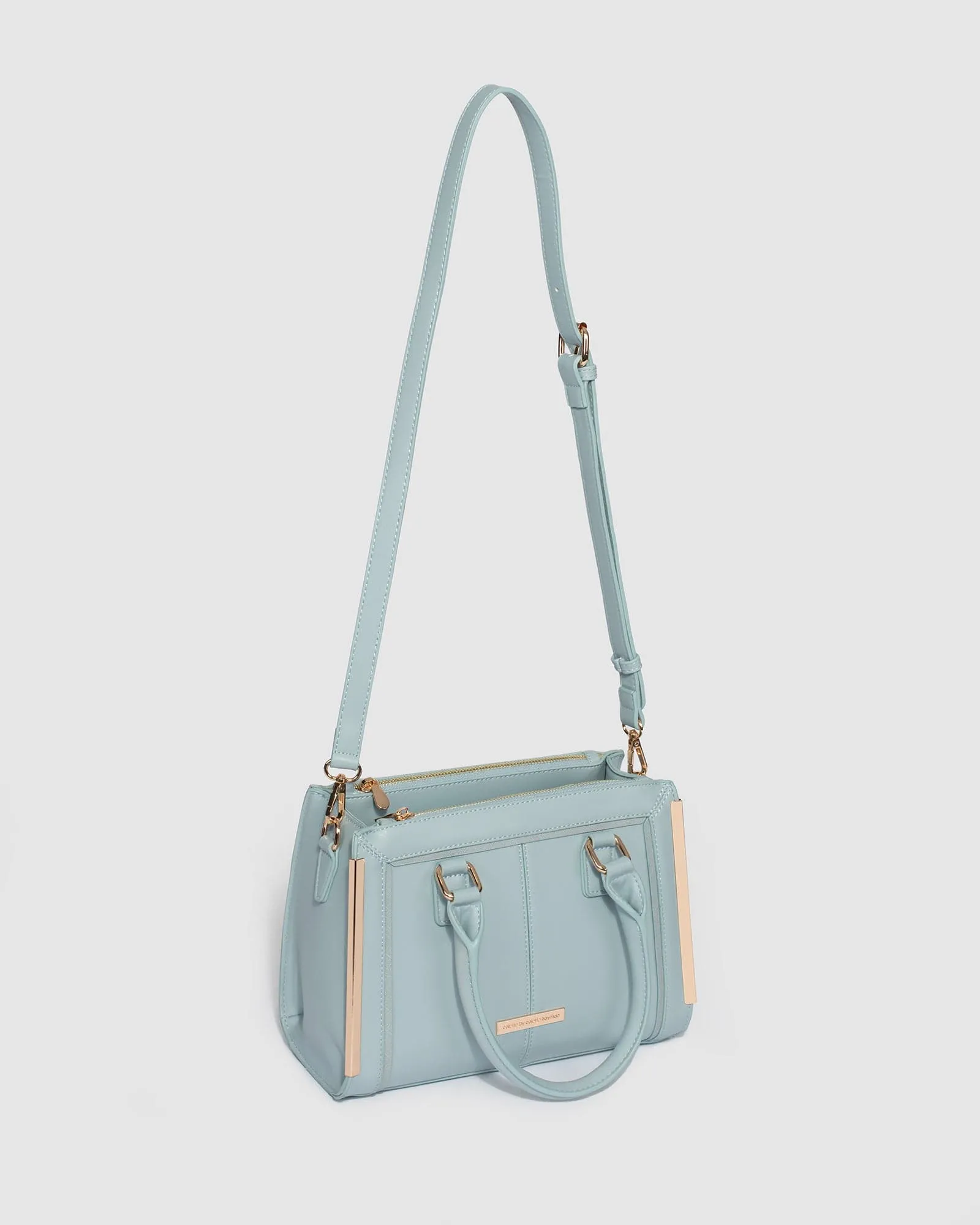 Blue Stef Panel Mini Bag