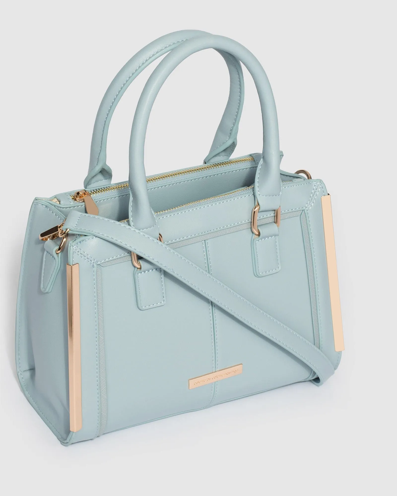 Blue Stef Panel Mini Bag