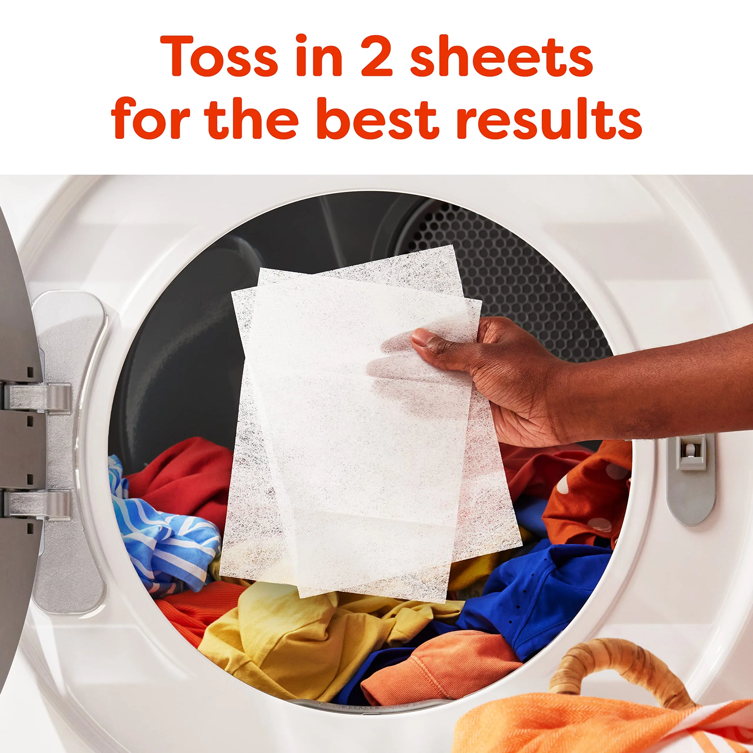 Bounce Dryer Sheets, 105 Sheets, Outdoor Fresh Scent Fabric Softener Sheets, Reduces Static, Softens and Fights Wrinkles 105 Count (Pack of 1)