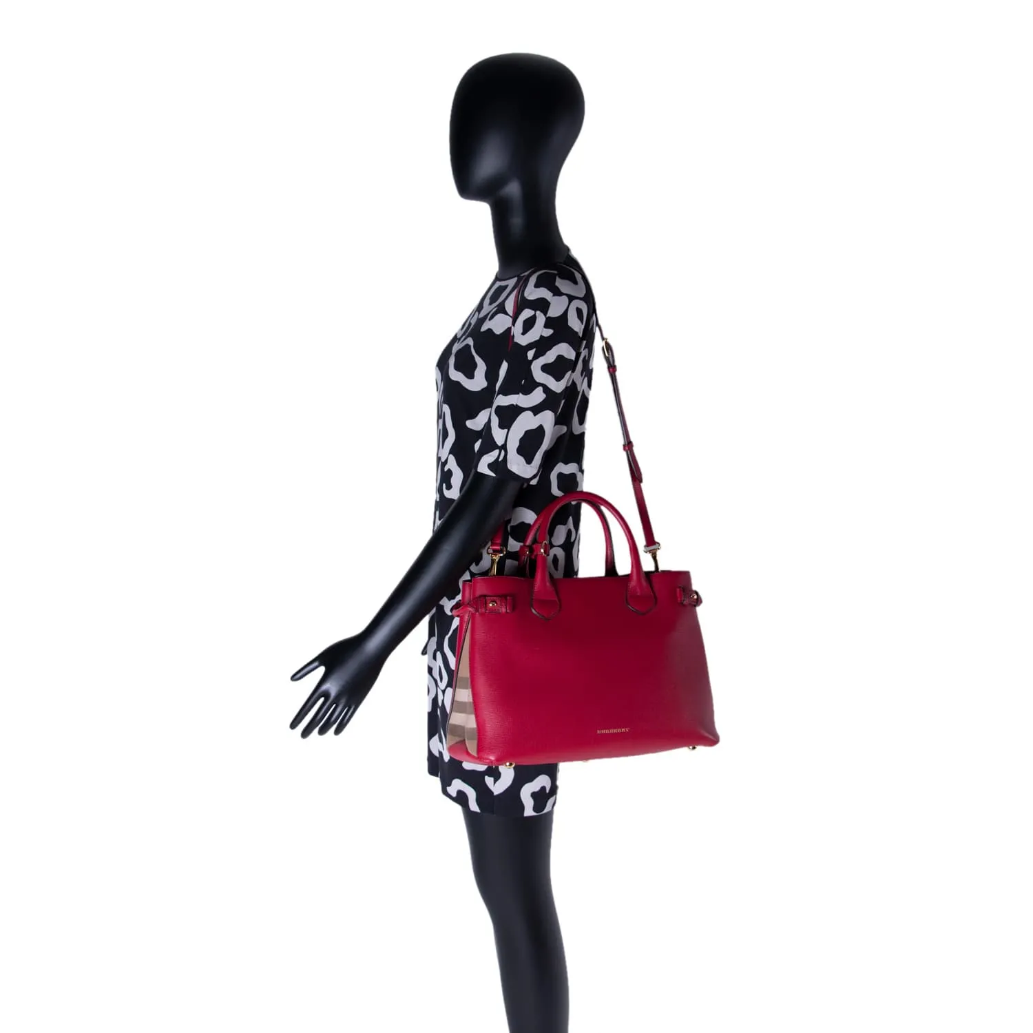 Burberry Medium Banner Tote Bag