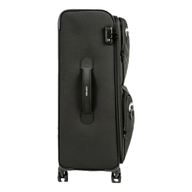 Carnot 78 cm 4-hjuls trolley Black