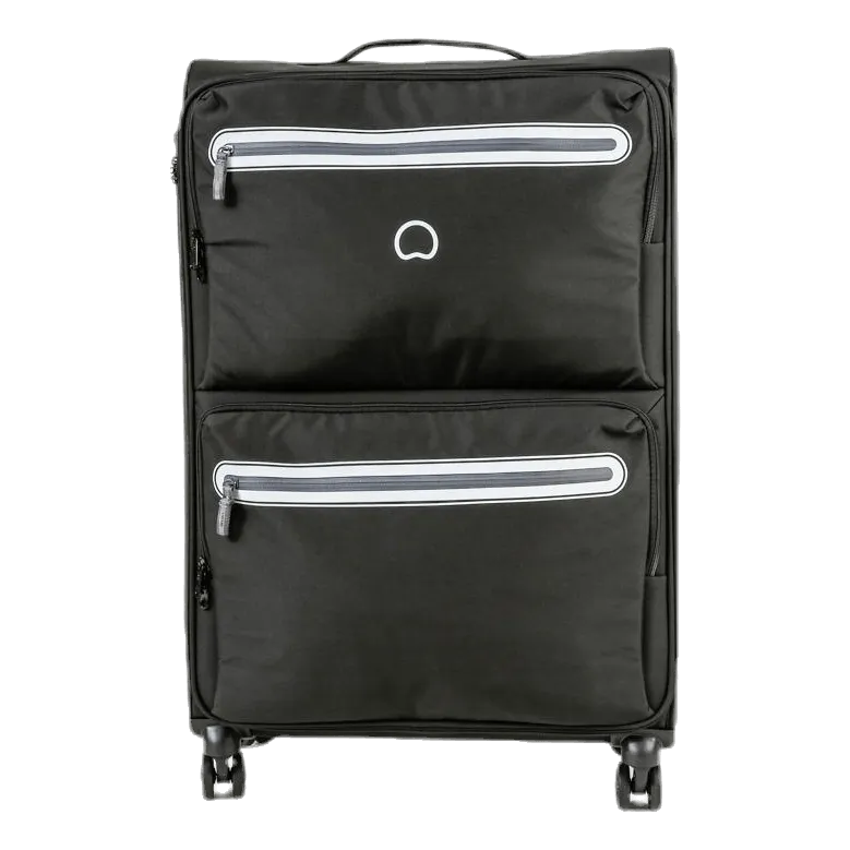 Carnot 78 cm 4-hjuls trolley Black