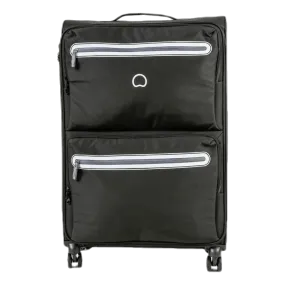 Carnot 78 cm 4-hjuls trolley Black