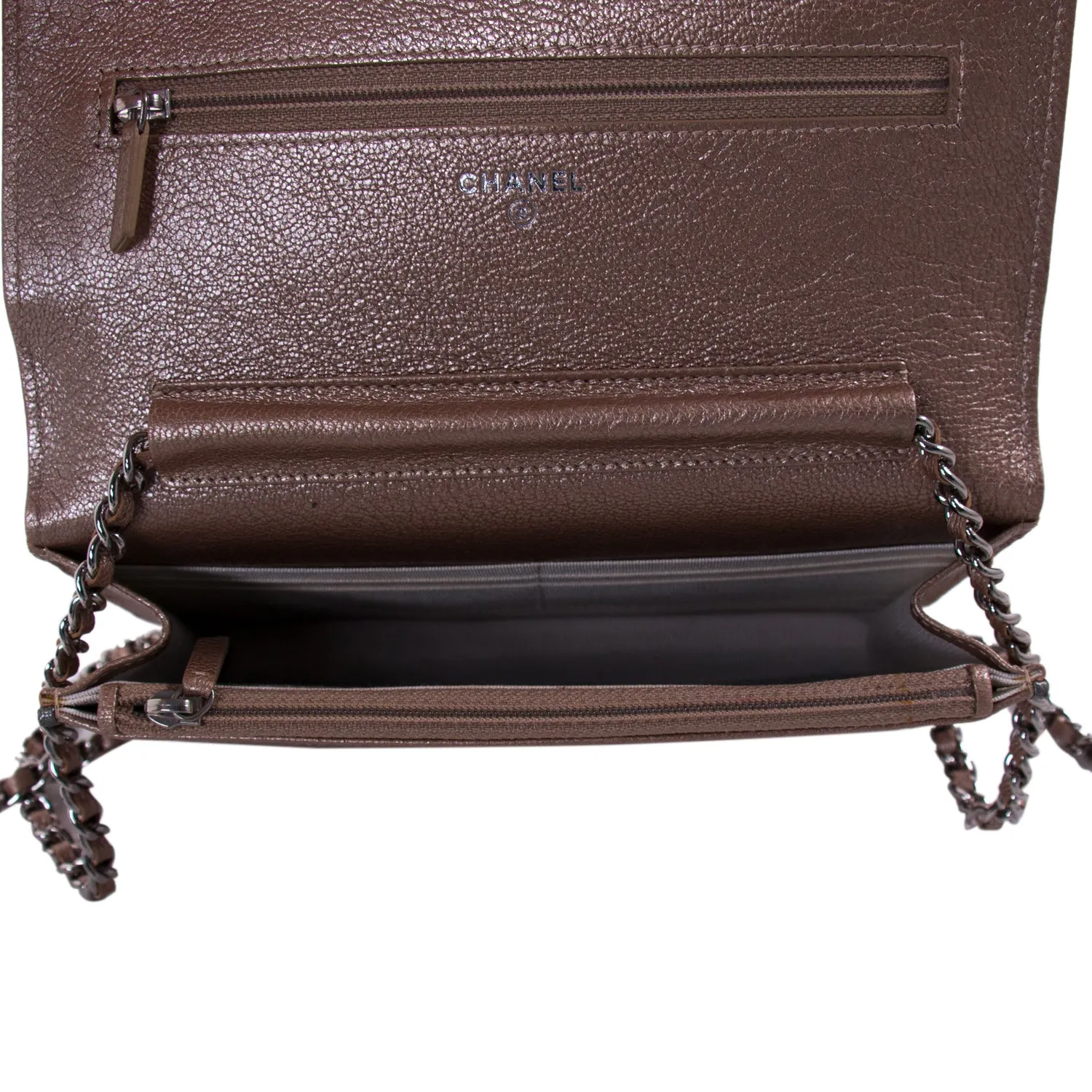 Chanel Diamond Stitch Wallet on Chain