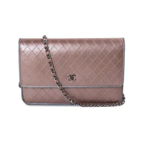 Chanel Diamond Stitch Wallet on Chain