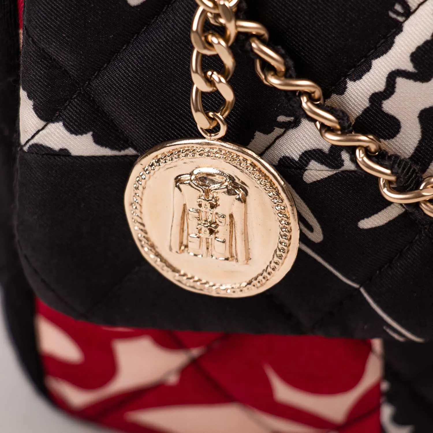 Chanel Printed Medium Single Flap Bag