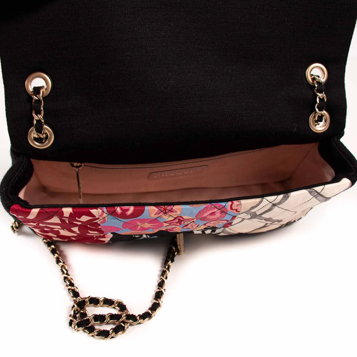 Chanel Printed Medium Single Flap Bag