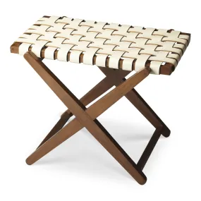 Cipriani Leather Luggage Rack in Multi-Color  1186260