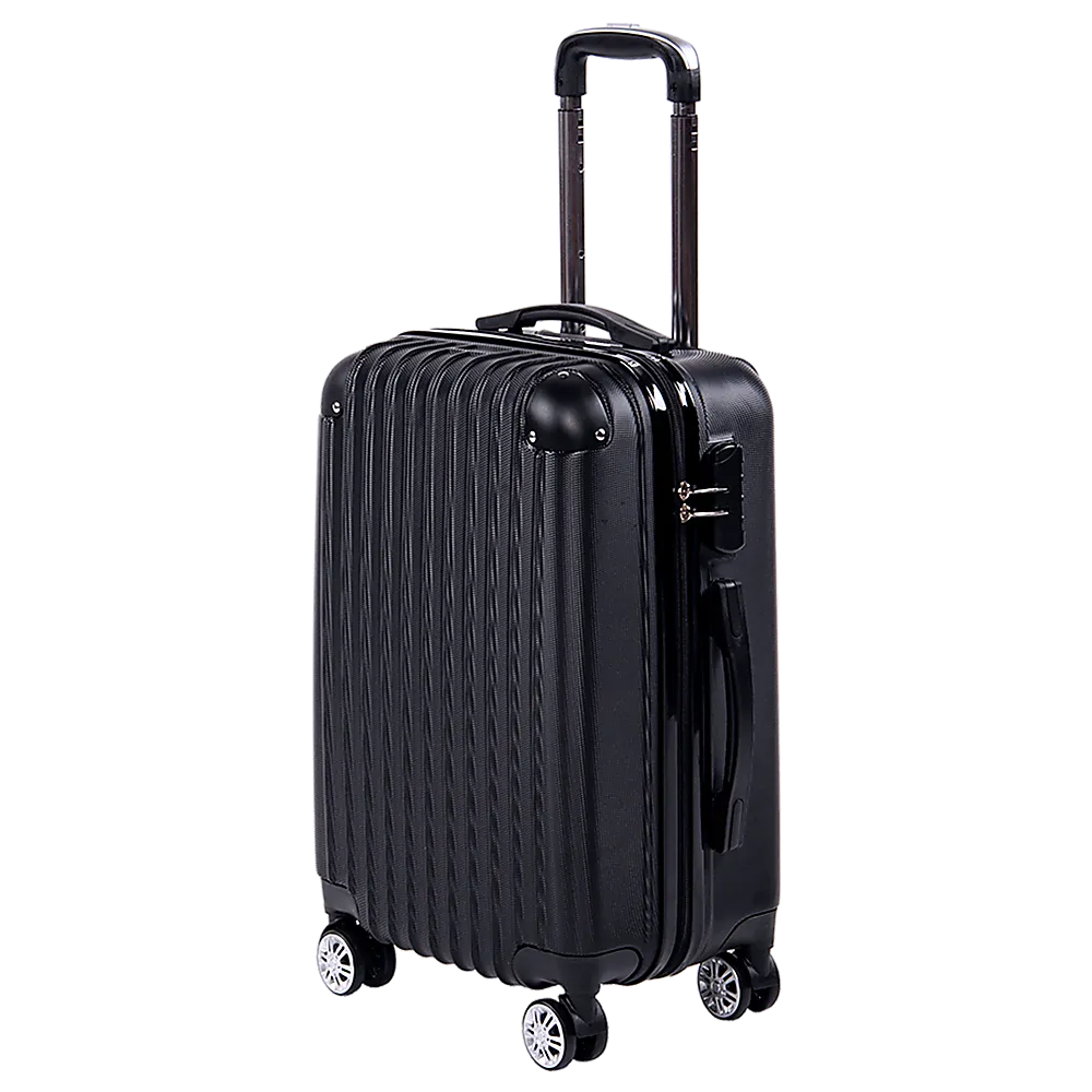 Delegate Suitcases Luggage Set 20" 24" 28"Carry On Trolley TSA Travel Bag
