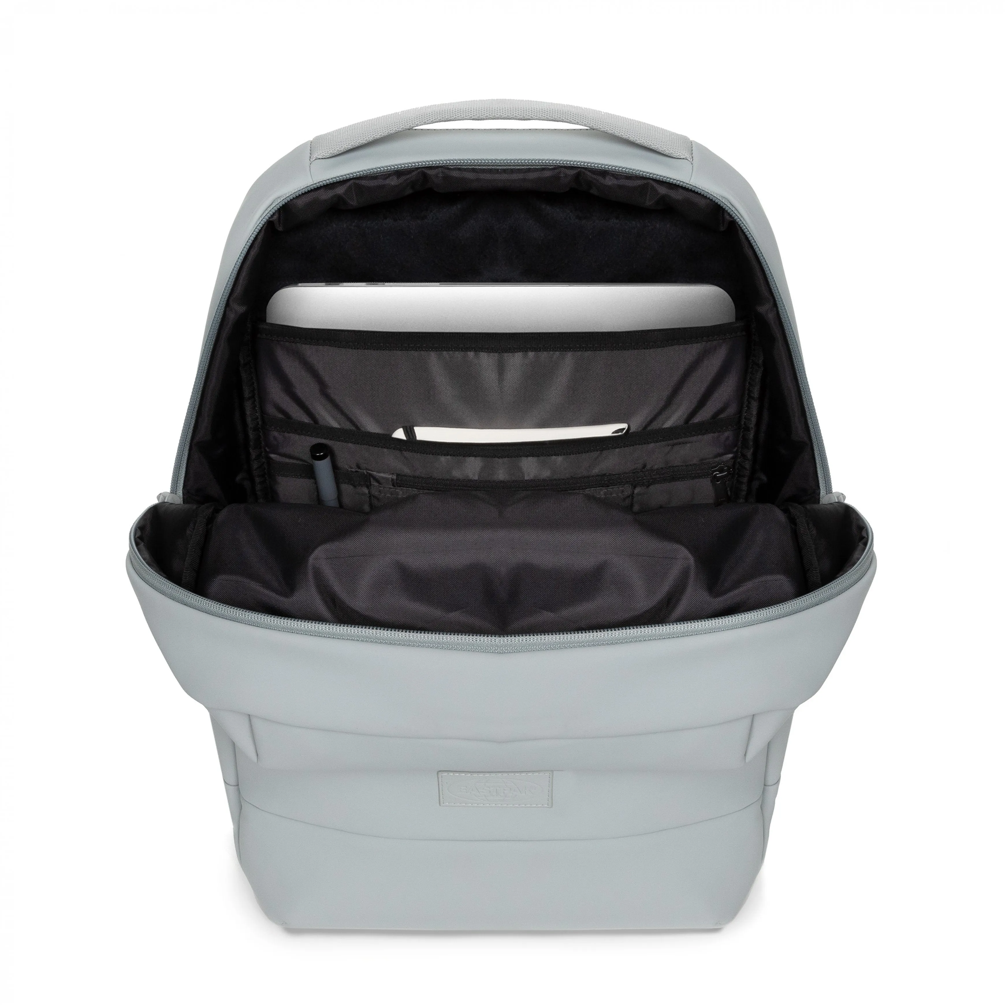 Eastpak Tecum F Cnnct F Matte Grey Medium Backpack - EK0A5BE92F61