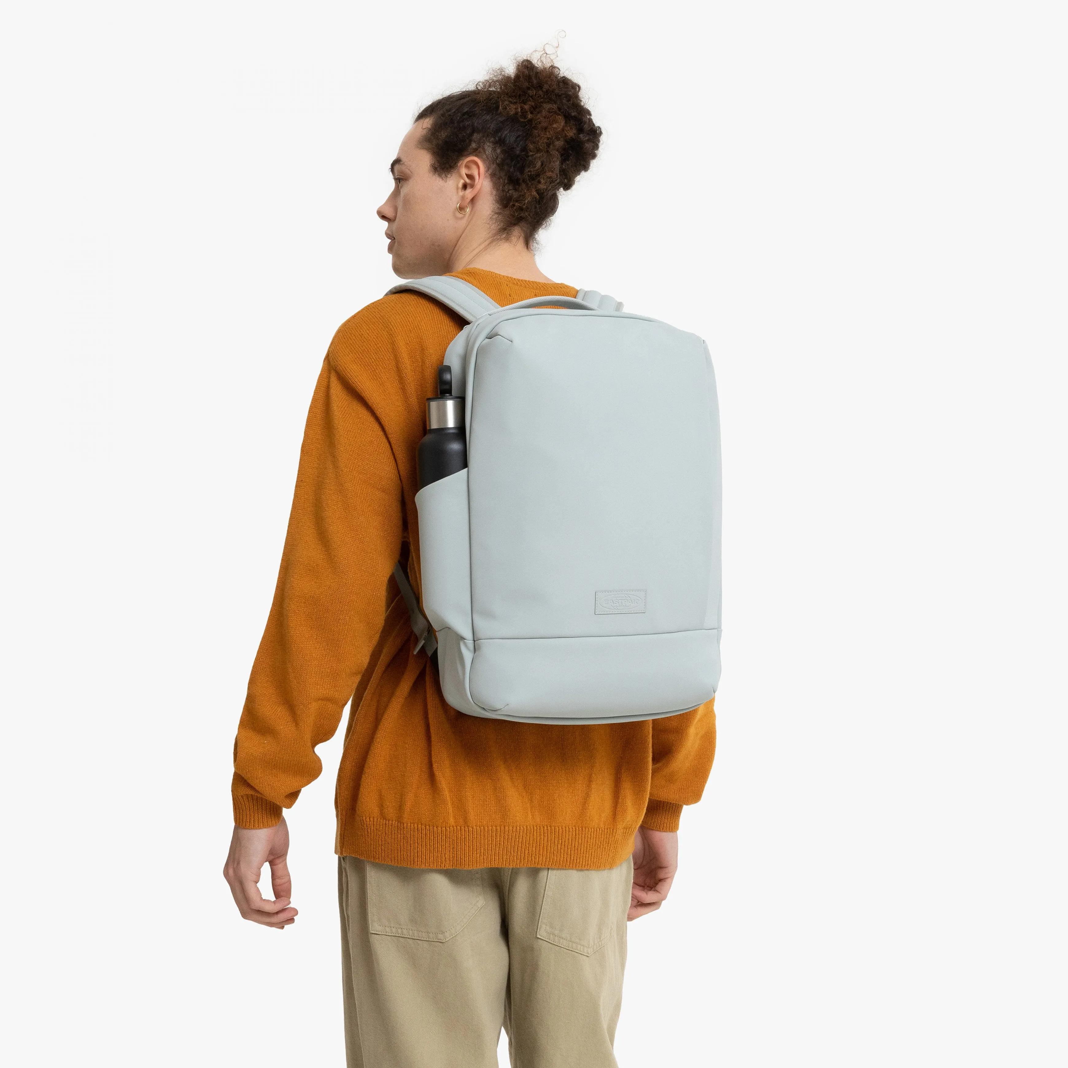 Eastpak Tecum F Cnnct F Matte Grey Medium Backpack - EK0A5BE92F61