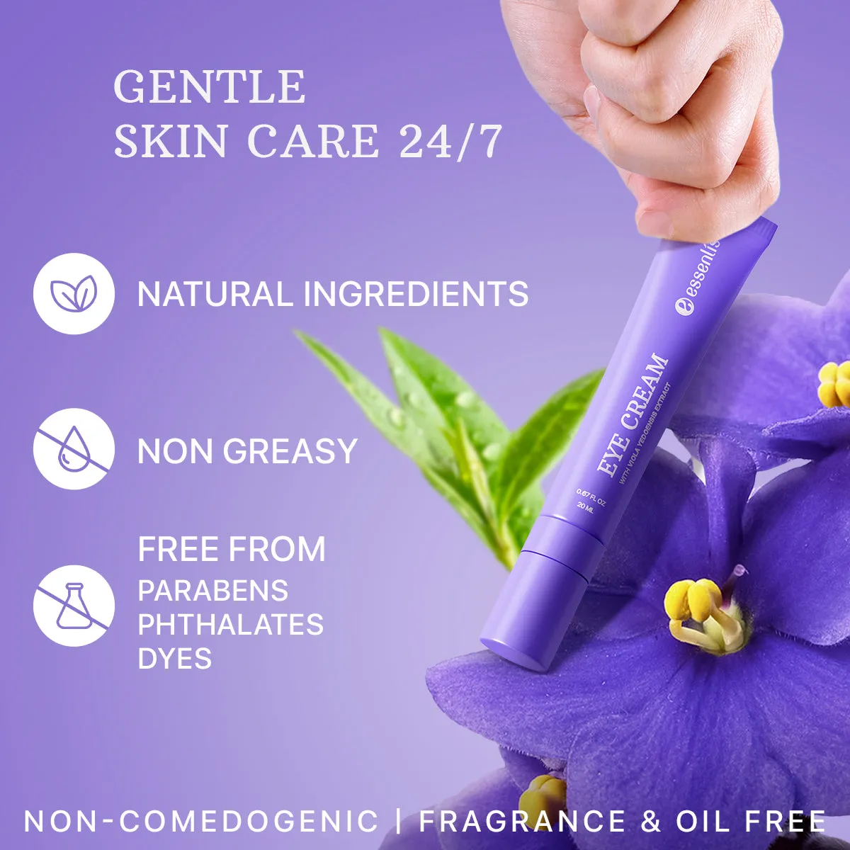 Eye Cream for Dark Circles & Puffiness - Day & Night Collagen Hydrating Caffeine Eye Cream for Wrinkles - Anti Aging Effect