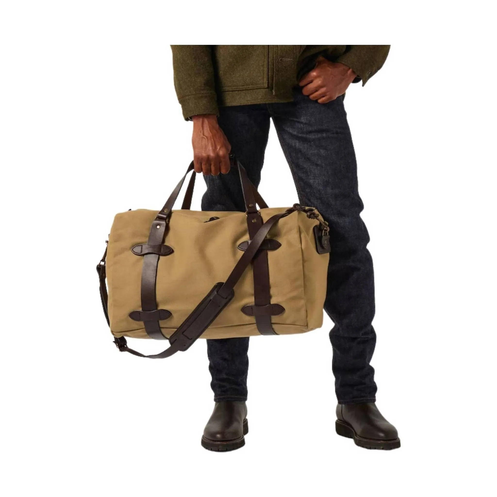 Filson Medium Duffle Bag - Tan