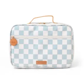 Fox & Fallow Insulated Lunch Bag - LARGE - Sage Check