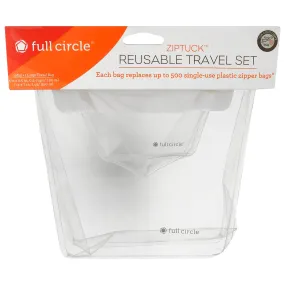 Full Circle Home - Ziptuck Reusable Travel Bags - Case Of 6 - 2 Count