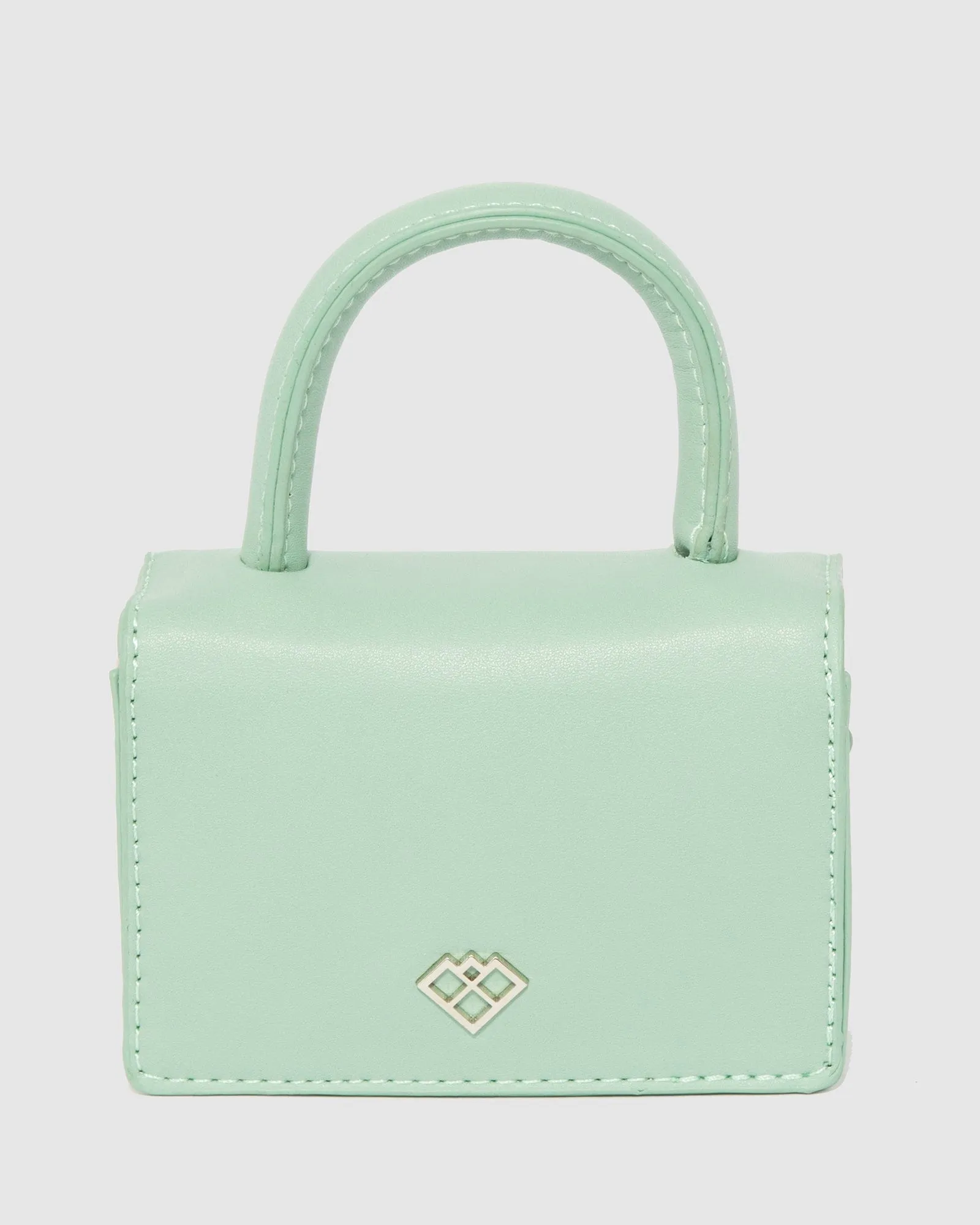Green Isabella Bow Mini Bag
