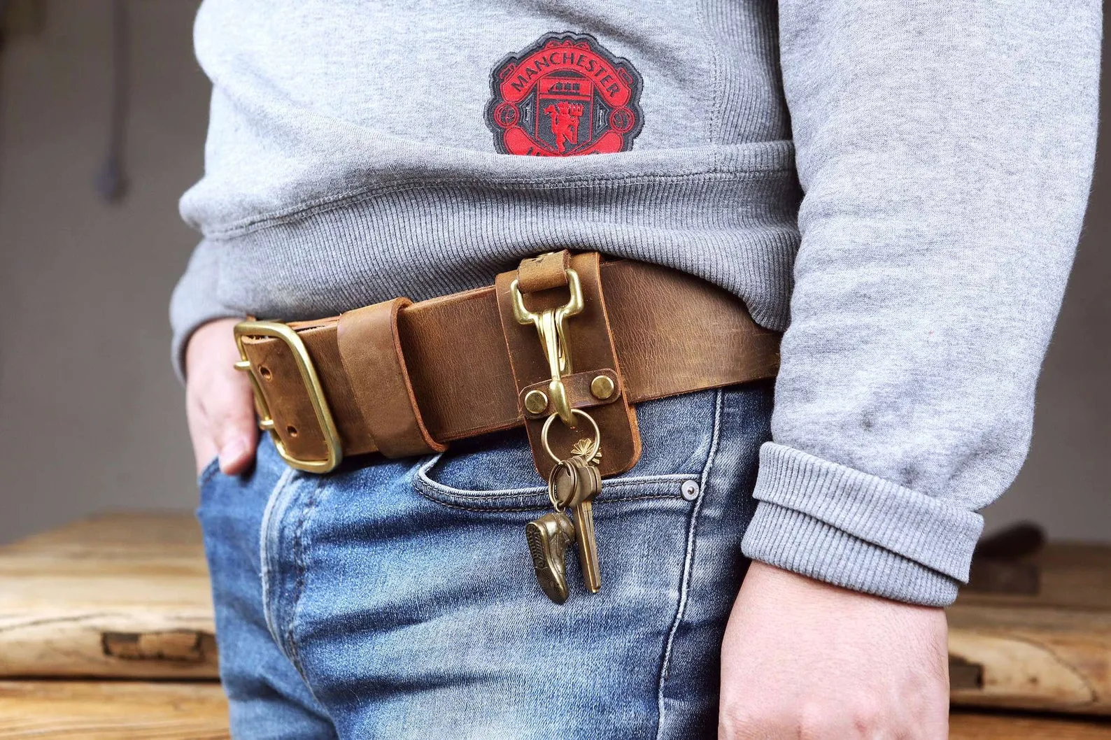 Heavy duty matte black silver brass trigger snap hook