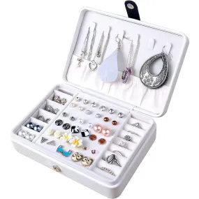 Jewellery Box | Case | Small and Portable for Travel | Storage | Organizer