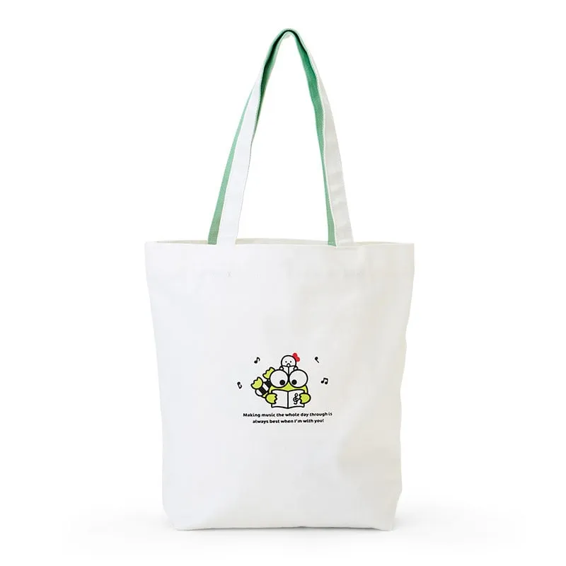 Keroppi Tote Bag (Happy Song and Dance Series)