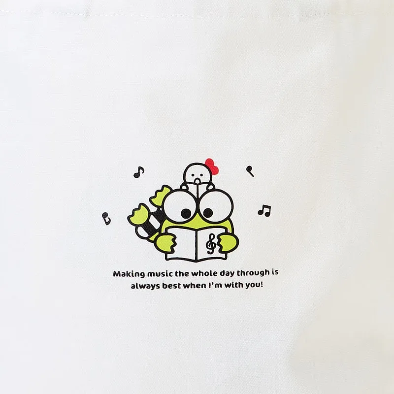 Keroppi Tote Bag (Happy Song and Dance Series)