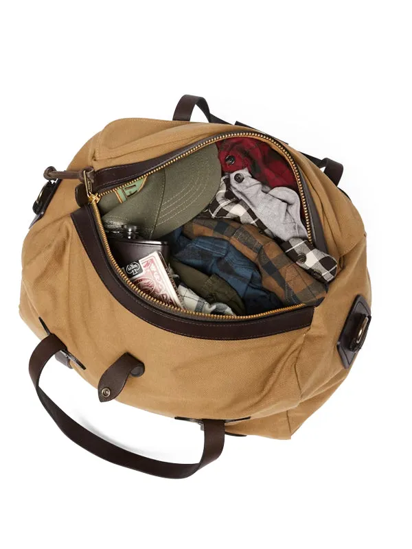 Medium Duffle Bag: Tan