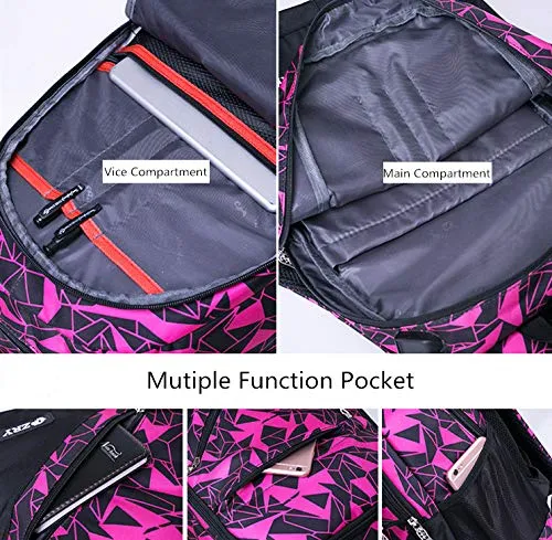 Meetbelify Big Kids School Backpack For Boys Kids Elementary School Bags Out Door Day Pack (black bag)