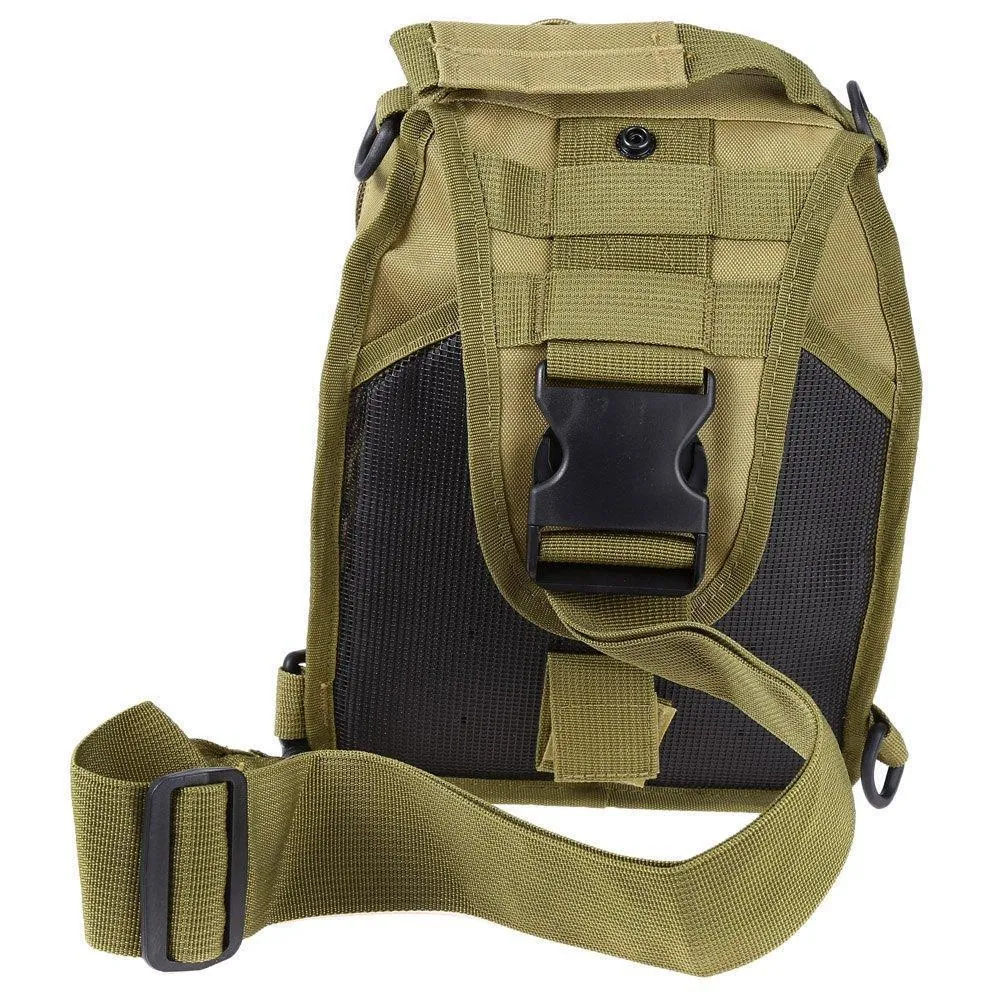 Military Survival Shoulder Tactical Sling Backpack Bag