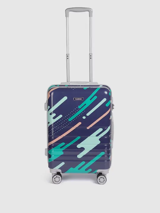 Milkyway Printed 360 Degree Rotation Hard Cabin-Sized Trolley Bag