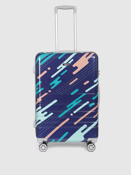 Milkyway Printed 360 Degree Rotation Hard Cabin-Sized Trolley Bag