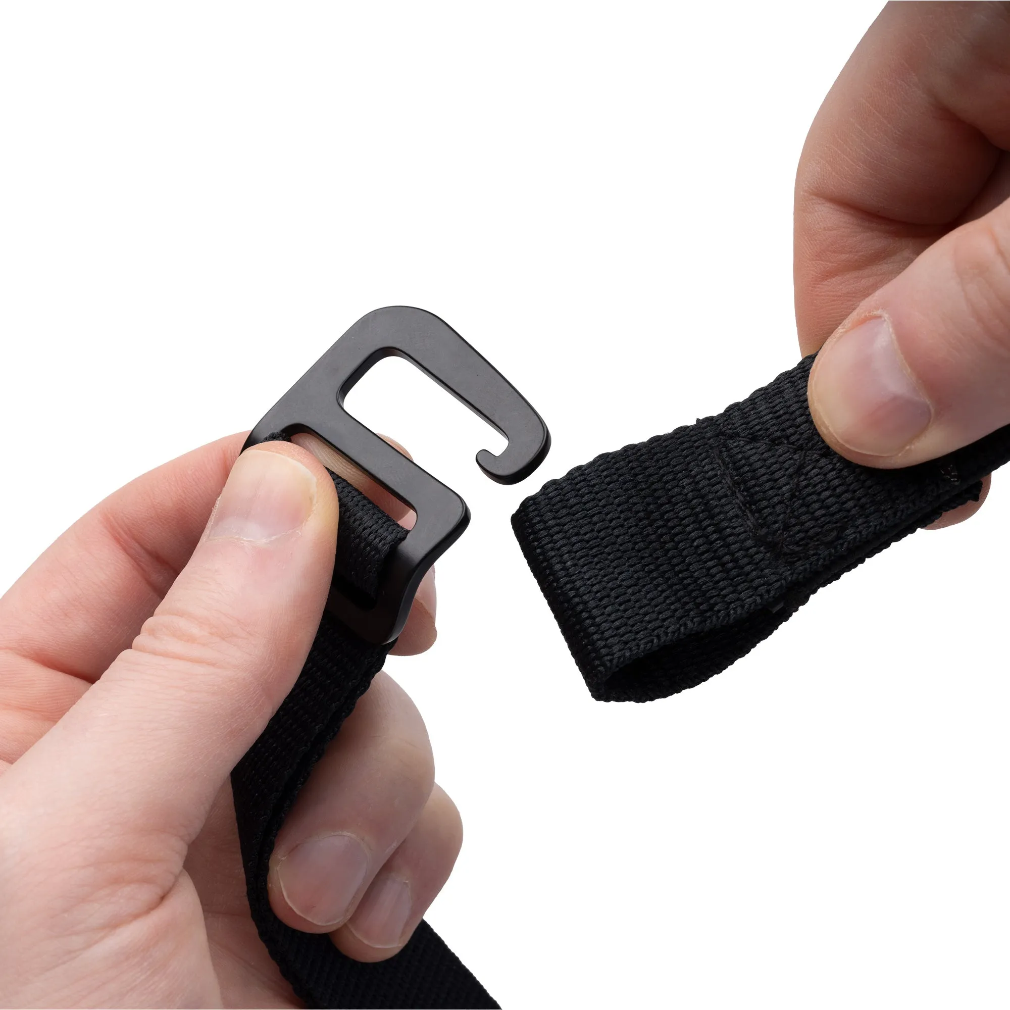 Oxford Atlas G-Hook 26mm x (1.2M or 2M) Black (Pair)
