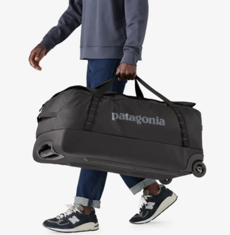 Patagonia Black Hold Wheeled Duffel 100L