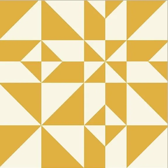 Perfect Points - Windham Star Yellow