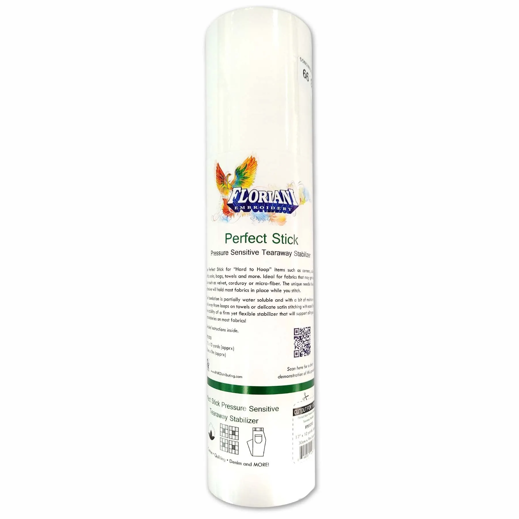 Perfect Stick Floriani Tearaway Stabilizer