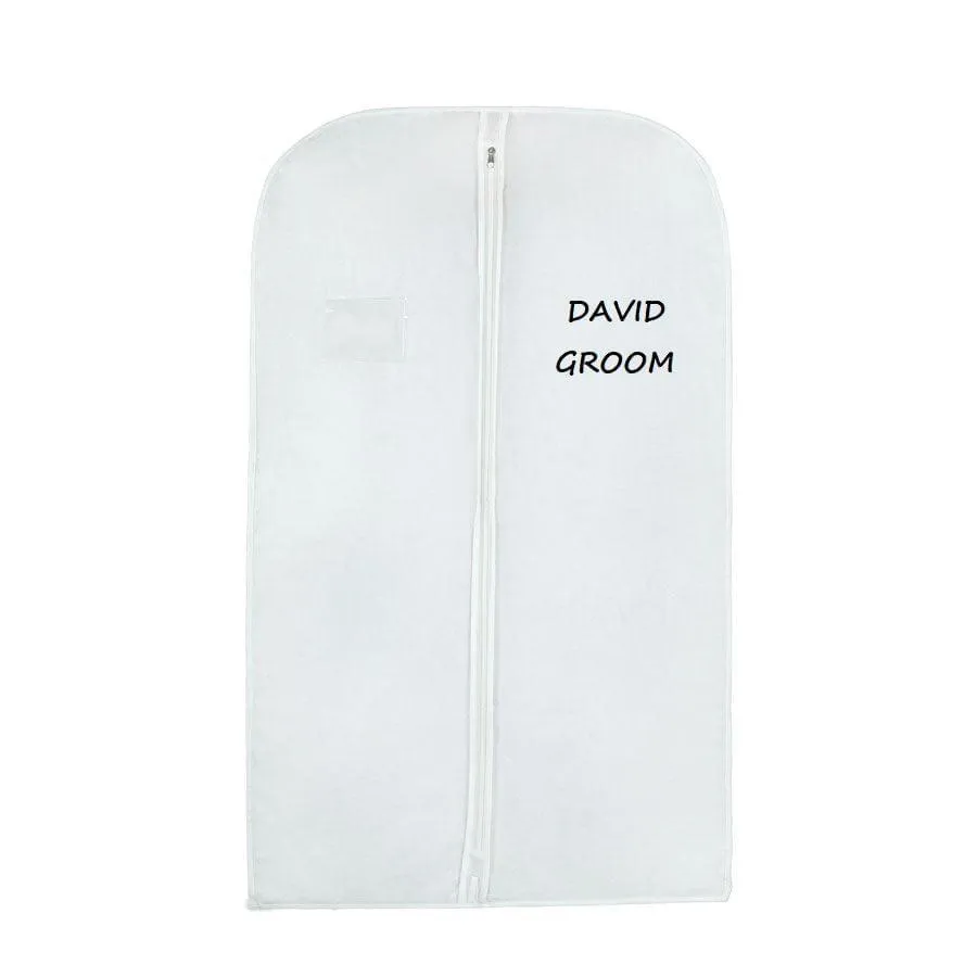 Personalised Men Suit Cover Bags 40" inches