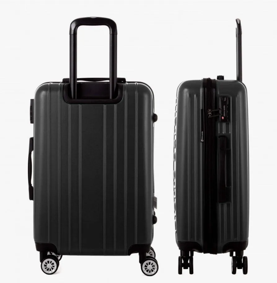 Pierre Cardin Belmont 66cm Medium Spinner | Metallic Charcoal