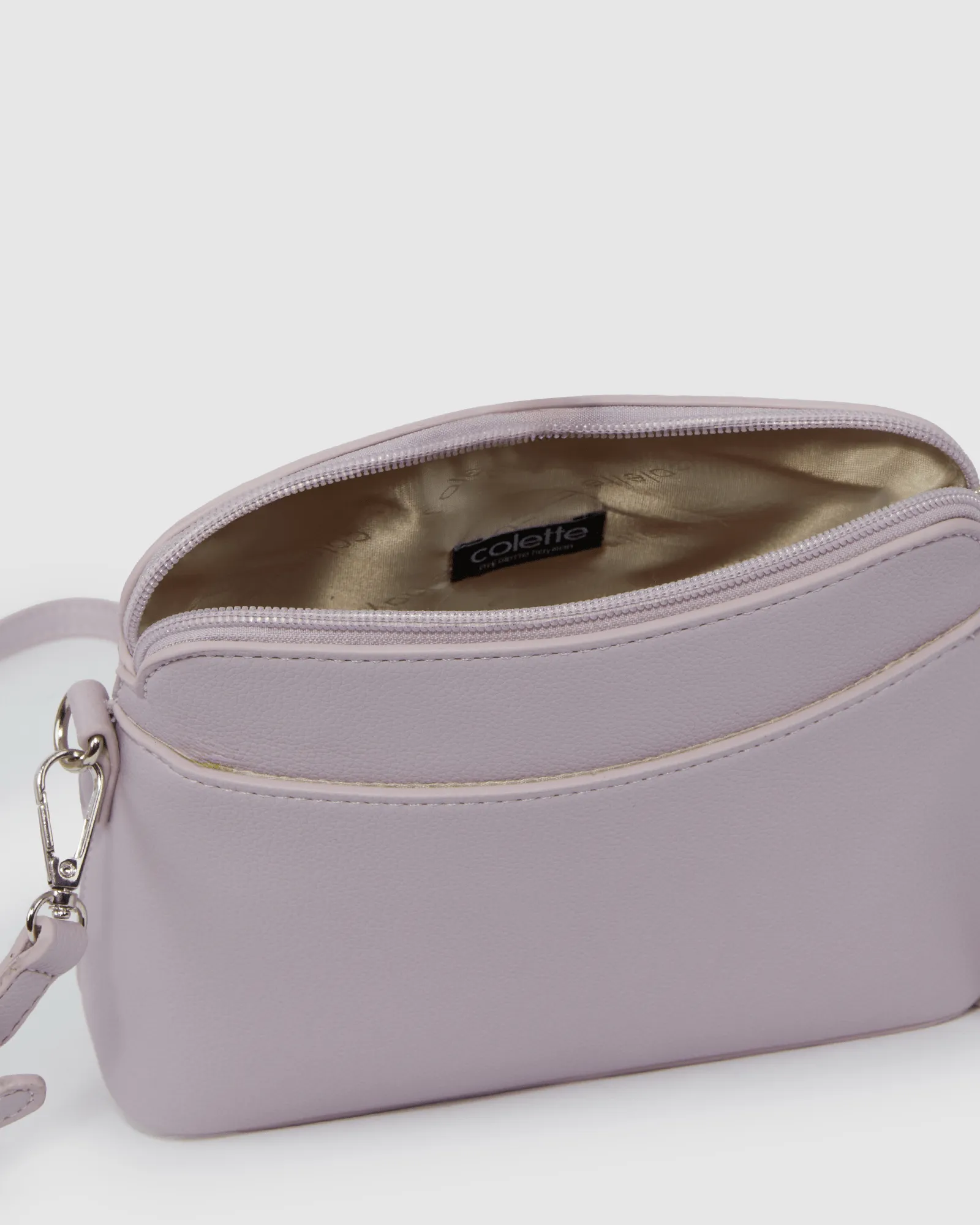 Purple Karen Crossbody Bag