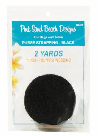 Purse Strapping 1in x 2 yds - 12 color choices