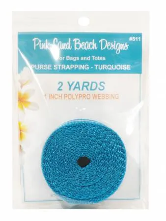 Purse Strapping 1in x 2 yds - 12 color choices