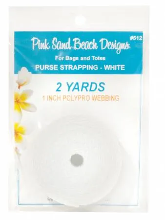 Purse Strapping 1in x 2 yds - 12 color choices