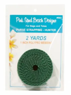 Purse Strapping 1in x 2 yds - 12 color choices