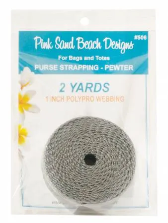 Purse Strapping 1in x 2 yds - 12 color choices