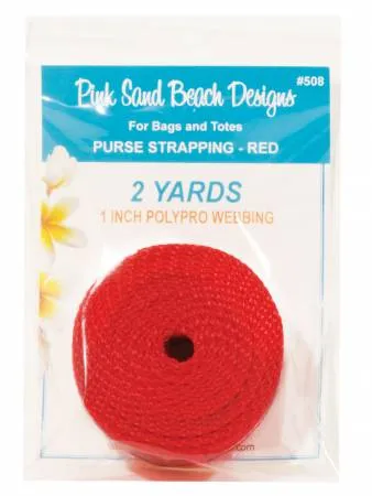 Purse Strapping 1in x 2 yds - 12 color choices